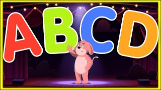 ABCD Song  Learn the Alphabet  ABC Nursery Rhyme [upl. by Lamahj]