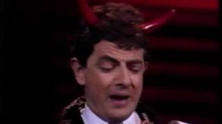 Rowan Atkinson LIVE  Devil bit  87 [upl. by Notserc]