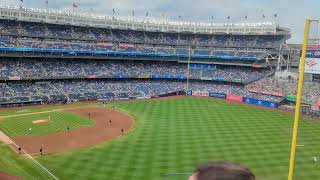 Yankees stadium from upper right field level [upl. by Housum]