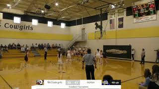 McCook Lady Bison basketball vs Norton [upl. by Berliner]