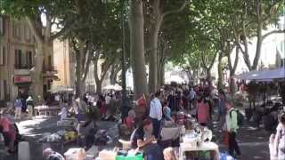 Cotignac Vide Grenier flea market 1 Juin 2014 [upl. by Anyr]