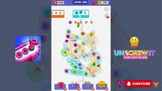 Screw Out Jam Puzzle  Level 202  Gameplay walkthrough [upl. by Coriss]