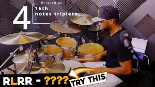 Turn This Beginner Drum Rudiment into Advanced Gospel CHOPS 🔥  Drum Lesson 🥁 [upl. by Aicirt]