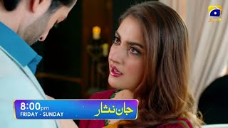 Jaan Nisar Episode 29 Promo Review Jaan Nisar epi 29 Teaser Review Danish Taimoor [upl. by Nichola]