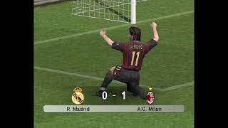 WINNING ELEVEN 9 l ALBERTO GILARDINO LONG SHOT GOALS VS REAL MADRID [upl. by Tena]