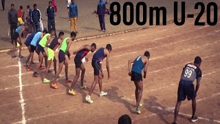 800m U20 Boys Final  18th Uttarakhand State Athletic Championship 2021  Dehradun [upl. by Estevan]