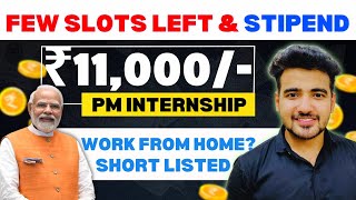 PM Internship Scheme 2024 Deadline Today  Selection Process Work From Home Stipend  PM Yojana [upl. by Ettezzil]