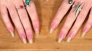 How to Grow Long Strong Natural Nails [upl. by Anaujat]