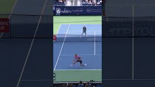 Alexander Zverevs TWEENER in Cincinnati against Jannik Sinner shorts tennis [upl. by Esilanna]