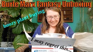 Philodendron Burle Marx Fantasy Unboxingi may regret this 😮 [upl. by Tenom]