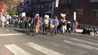 20241012 Klezmer band heads to Clark Park in West Philadelphia MVI 5264 [upl. by Kcirderfla]