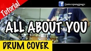 Hillsong  All About You Drum CoverTutorial by James [upl. by Osmo732]