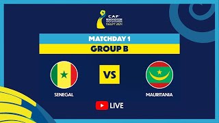 Senegal vs Mauritania  Beach Soccer AFCON 2024 EN [upl. by Hamaso]