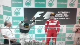 Gp Malesia 2012  Vince Fernando Alonso [upl. by Clevey155]