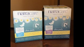 Natracare  Organic Pads and Tampons [upl. by Savick]