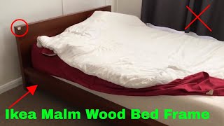 ✅ How To Use Ikea Malm Wood Bed Frame Review [upl. by Sanferd]