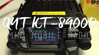 QYT KT8900 Mini Transceiver  American Stations On GB3PZ [upl. by Leahcimaj420]