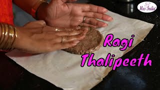 Food Connect  Ragi Thalipatti  Nachani Thalipeeth  Finger Millet  Deepali Phadnis Mrs India [upl. by Rosene]