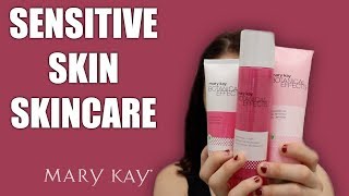 Botanical Effects Mary Kay Review MY SENSITIVE SKIN CARE ROUTINE [upl. by Enomaj977]