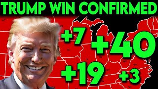 40 Of Votes Counted TRUMP Already WON in 2024 Election Map [upl. by Trebleht]