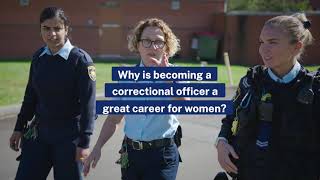 Why is becoming a Correctional Officer a great career for women [upl. by Kinsler47]