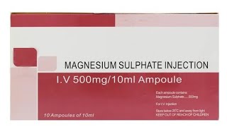 How to administer 20 and 50 Magnesium Sulphate in preeclampsia Eclampsia and HELLP NCLEX [upl. by Aluin]