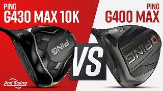 PING G430 MAX 10K vs PING G400 MAX  PING Driver Comparison [upl. by Nyrmak]