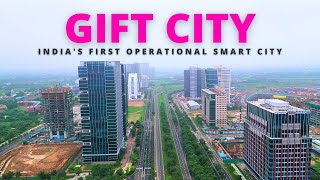 GIFT CITY Gujarat Latest Progress Update  Gift City Ground Report 2024  gujarat 4k [upl. by Dlaniger412]