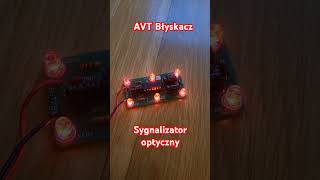 Sygnalizator optyczny Byskacz od AVT elektronika kit diy lutowanie [upl. by Feld572]