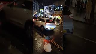 Palestine and Syria convoy in Oxford Street central London last night london shorts [upl. by Nivlad]