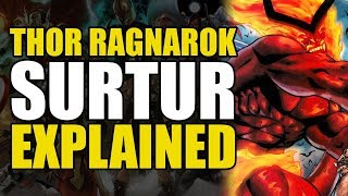 Thor Ragnarok Surtur Explained [upl. by Fabian786]