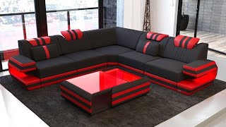 Modern Sofa Set Design Ideas 2024  Corner Sofa Designs for Living Room interior designs  Sofa Set [upl. by Eikkin641]