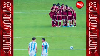 VENEZUELA vs ARGENTINA  Jornada 9 Eliminatorias ELPUNTOROJO [upl. by Yc]