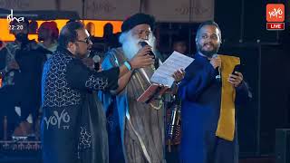 Sadhguru​ Sings ​Kaveri Song at Sadhguru MahashivaRatri 2024  Isha Yoga Center  YOYO TV Kannada [upl. by Tankoos947]