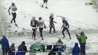 Breece Hall Highlights Vs Patriots Week 18 2023 [upl. by Assenat]