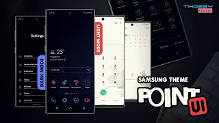 Point UI Theme  One UI Custom Theme [upl. by Ledarf]