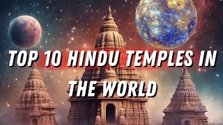 Top 10 Hindu Temples in The World [upl. by Tannie]