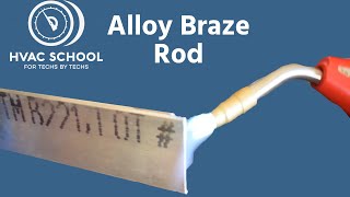 Using AlloyBraze Rod On Plate Aluminum [upl. by Haman]