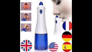 Electric Nasal Irrigator Nose Cleaning Machine Nasal Wash Cleaner Allergic Rhinitis Pot Nasal Rinse [upl. by Ansaev950]