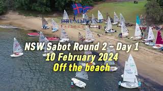 NSW Sabot Round 2 DSC D1 1 [upl. by Sicnarf]