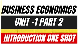 Business Economics Unit 1 part 2  Demand business Economics bcom bba [upl. by Enimrac]