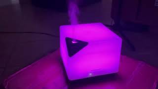 URPOWER 700ml Aromatherapy Essential Oil Diffuser Humidifier Review [upl. by Kralc]