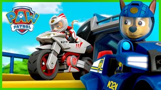 Les épisodes de sauvetage de la Moto Patrouille de la PatPatrouille et plus encore  PAW Patrol [upl. by Yahs772]