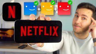 Cómo COMPARTIR CUENTA de Netflix en 2024 y sin pagar más 👥 [upl. by Elrae]