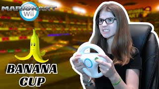 Mirror Mode Banana Cup  STAR RANK CHALLENGE Mario Kart Wii [upl. by Lesoj757]