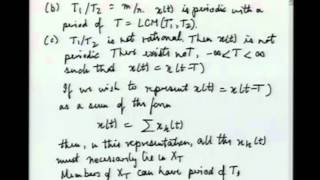 Lecture25 Representation of Periodic Signal [upl. by Leahcim]