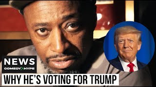 Eddie Griffin Reveals Hes Voting Trump Over Biden Calls Out Kamala Harris  CH News [upl. by Sayers356]