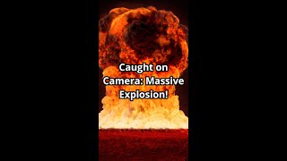 Russian Ammunition Depot Explosion Caught on Camera [upl. by Aenat880]