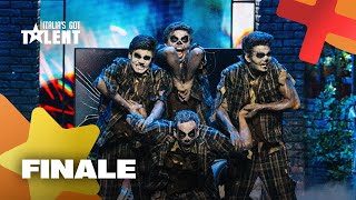 I B Unique ZOMBIE invadono il palco 🧟‍♂️ Italia’s Got Talent [upl. by Sadella]