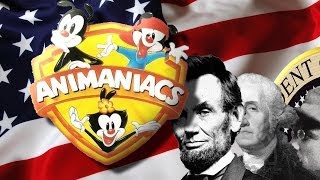 Animaniacs Presidents German with Lyrics [upl. by Rep]